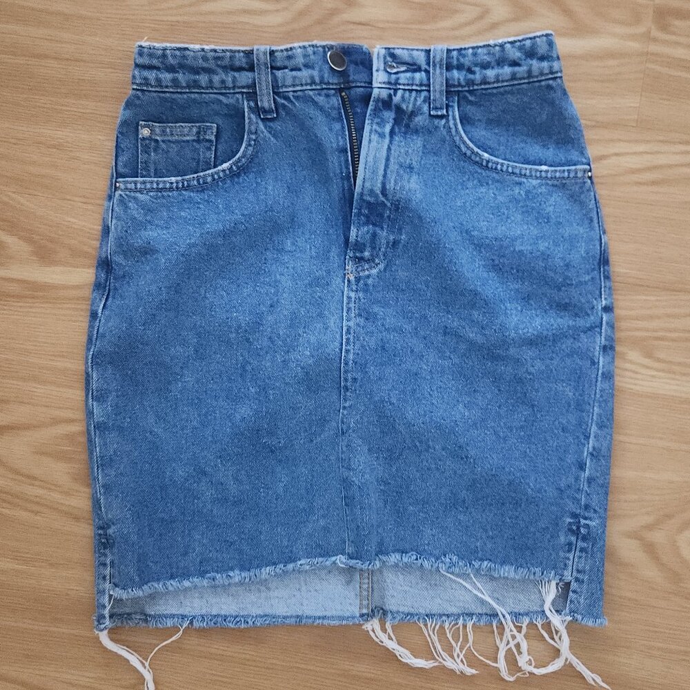 Womens Denim Skirt (above knee)